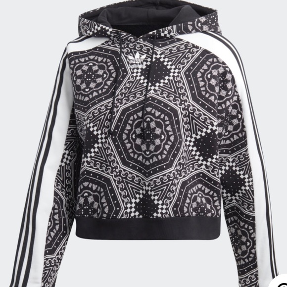 Adidas Cropped Hoodie - Picture 3 of 5